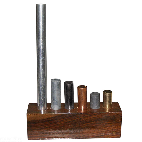 Equal Mass Metal Cylinders Set