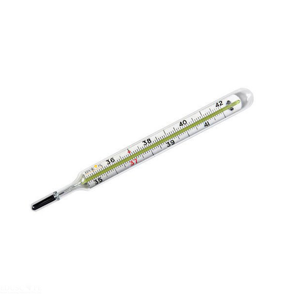 Flat Oval Thermometer